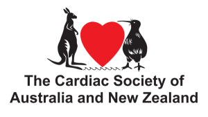 Cardiac Society of Australia and New Zealand logo 
